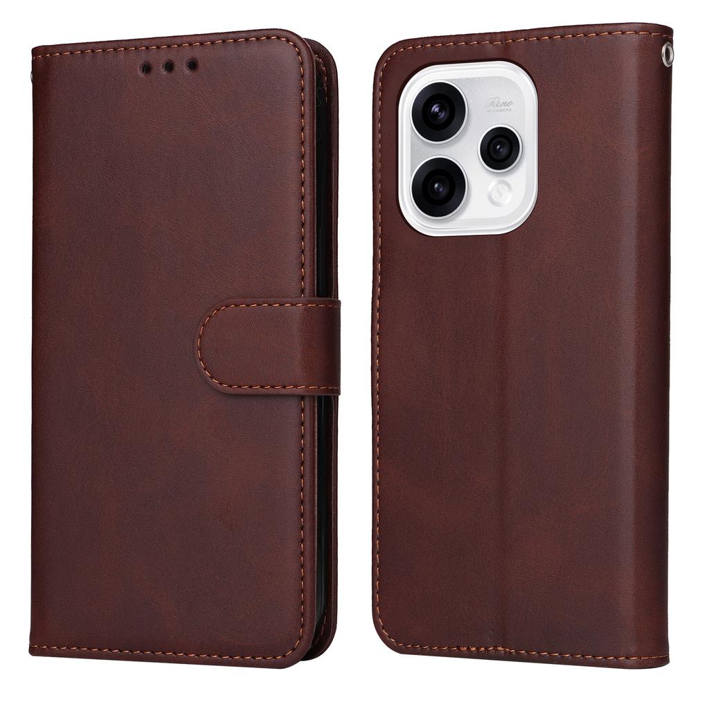 Для Oppo Reno15 5G (Глобальный)/Reno15c 5G (Китай) Чехол-кошелек из искусственной кожи, откидной чехол для телефона