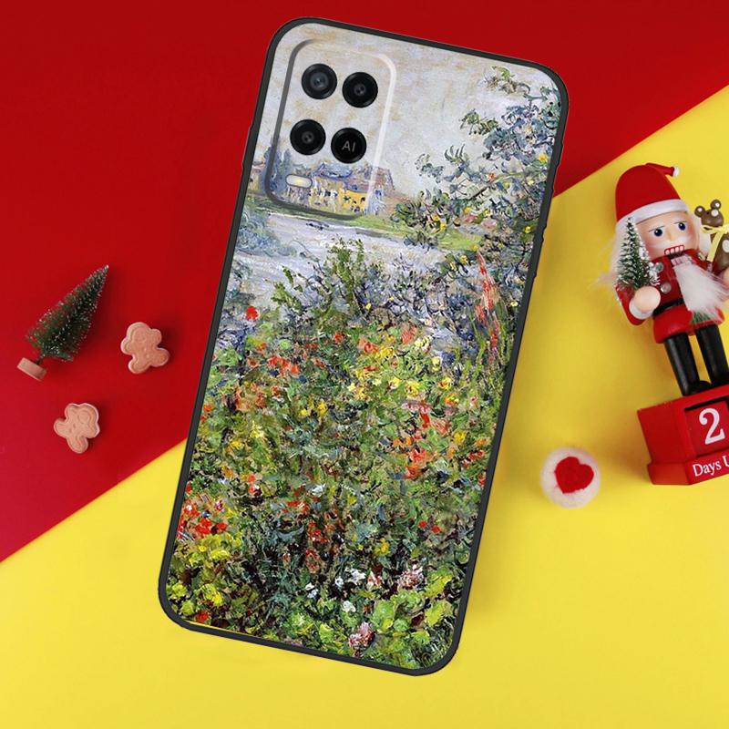 Крутой чехол Клод Моне для Oppo A80 A60 A40 A15 A16 A17 A57 A94 A74 A54 A76 A96 A18 A38 A58 A78 A98 A6 A5 Pro