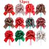 Christmas Pull String Bows  Gift Bows Ribbon for Xmas Present Wrapping Florist Flower Basket Decoration