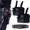 Сумка для инструментов Holster Z 2.0, многофункциональная сумка для инструментов электрика с ремнем для инструментов на ногу, рабочая сумка для электрика, ремонтника, специалиста по системам отопления, вентиляции и кондиционирования воздуха, с зажимом для ремня
