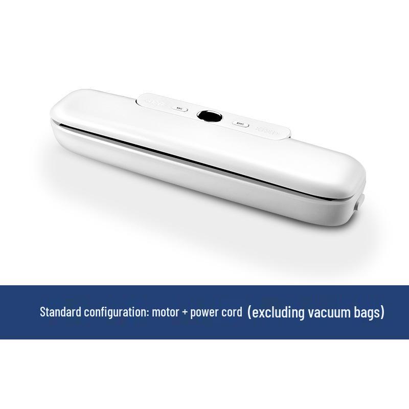 Compact Dual-Use Vacuum Sealer for Dry and Wet Food Preservation