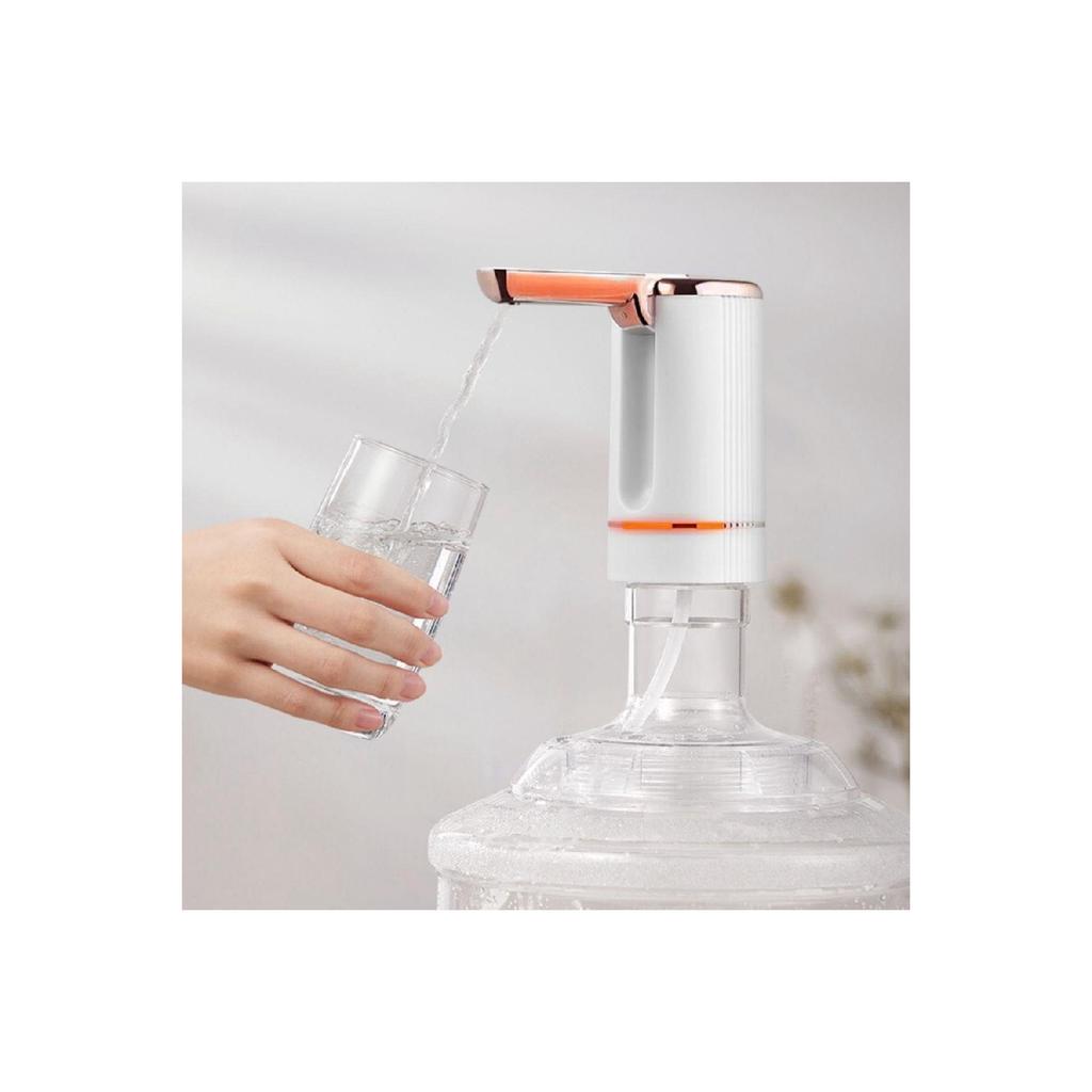 Time Adjusted Folding Tap 1200 Ma Battery Rechargeable Electronic Bottled Water Pump With Usb