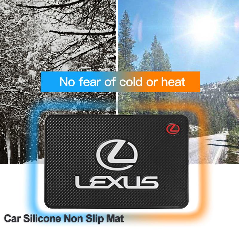 AABGD1 Car Dashboard Non Slip Mat Sticky Silicone Pad Auto Interior For Lexus RX300 IS200 IS250 ES350 Ct200h UX250h NX300h RX350 ES300h