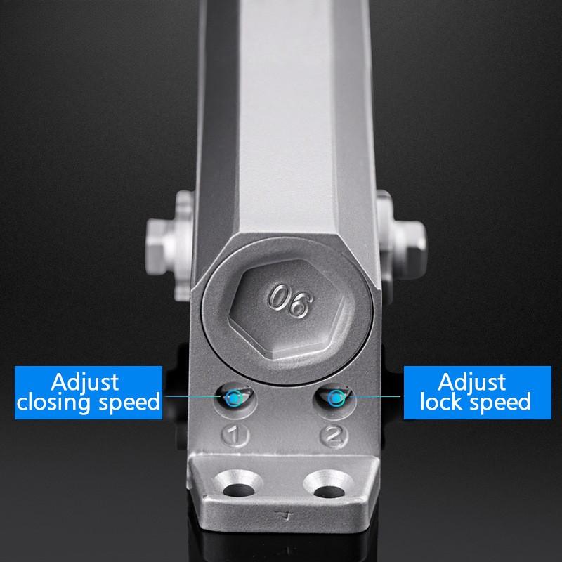 Гидравлический буферный доводчик двери 25 кг до 80 кг с регулируемой скоростью, автоматическое оборудование для закрывания дверей, бесшумный держатель для мягкого закрывания двери