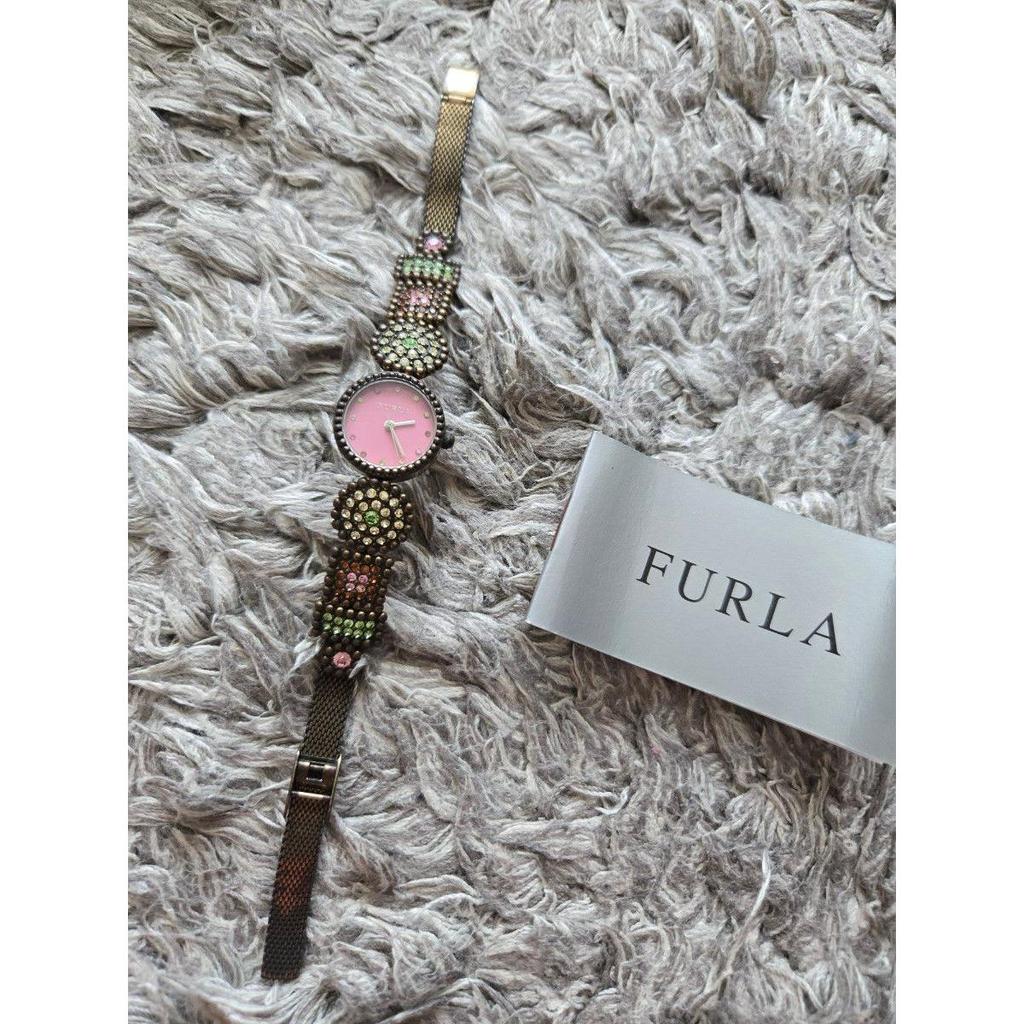 Подержанные женские часы FURLA с коробкой (антикварный предмет)
