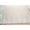 2 ярда Белая ретро цветочная вышивка кружевная отделка кружевная ткань для DIY на отрез 7,8 дюйма ширина