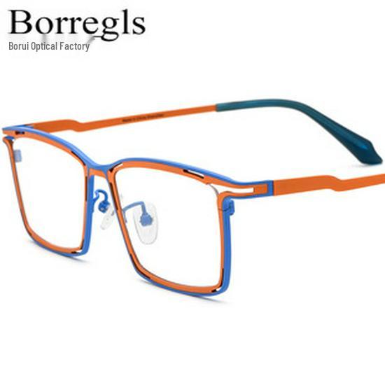 Korean Style Acetate Round Glasses Frame for Men and Women - Retro Myopia Glasses