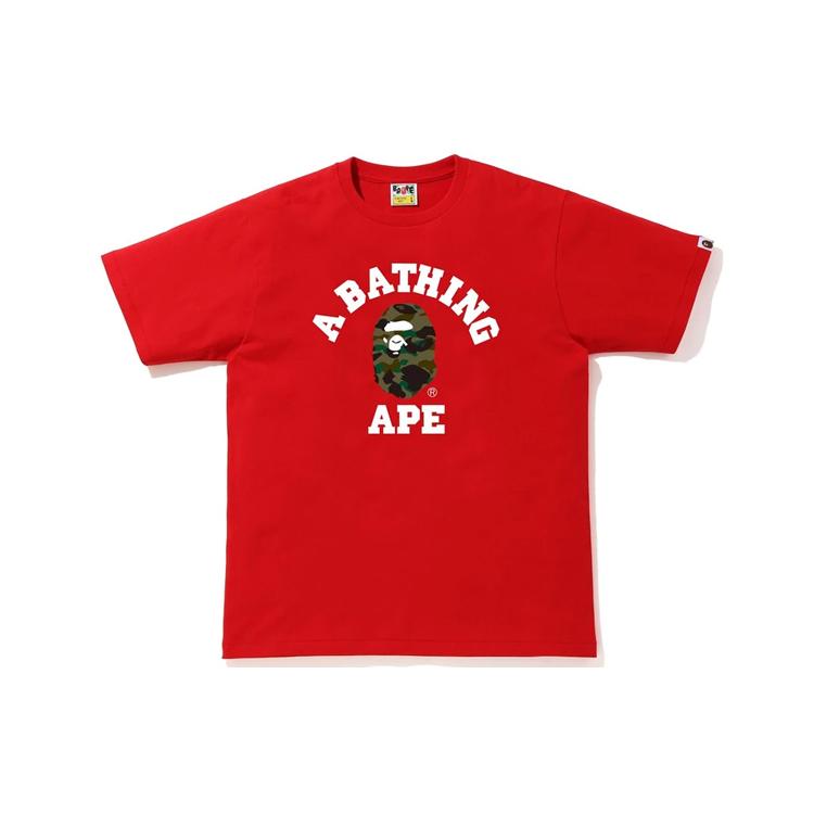 A Bathing Ape 1St Camo College Tee T-shirt 1G30-110-018