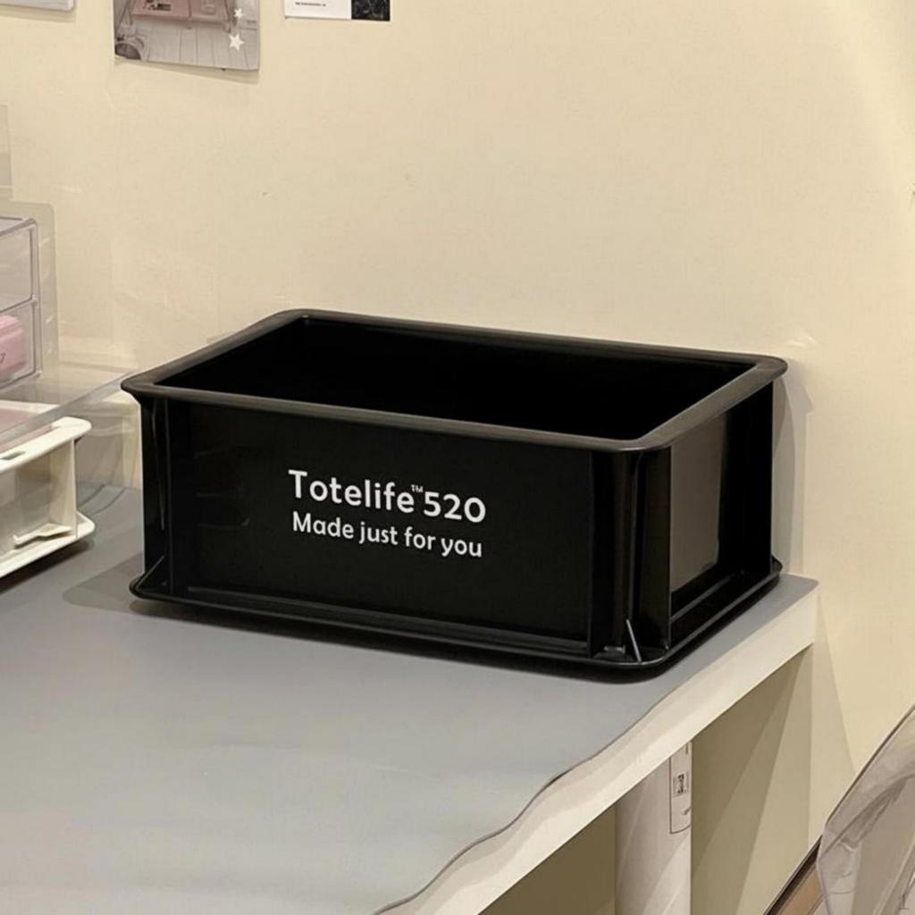 utilitarian design Storage Rack, Countertop Organizer with Drawer, Coffee Bar Shelf Black