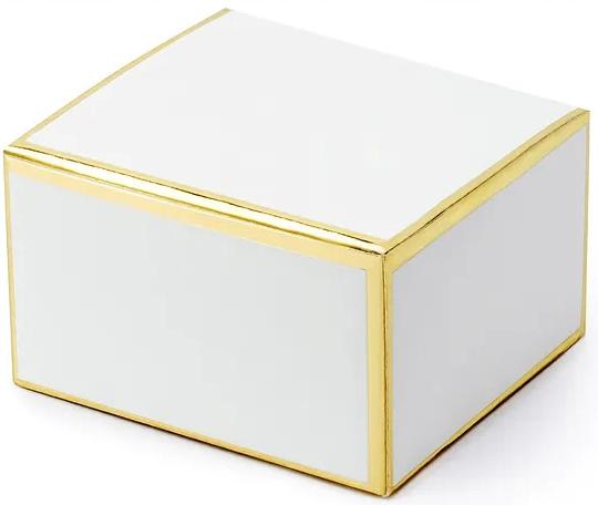 Thank You Boxes For Guests Złote Brzegi Wedding First Communion 10 Pcs