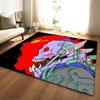 Ковер в гостиную с черепом, коврик для пола в спальню, столовую, узор, размер