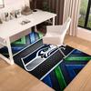 Коврик с командным духом Seahawks для офиса, коврик под кресло, декоративный ковер, коврик для гостиной, большой размер, подарки для фанатов, рождественские подарки