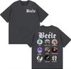Rapper BEELEs Music Album 2026 Spring summer Graphic Tshirt Fashionable Hiphop Summer Print Pure Cotton Casual Tshirt