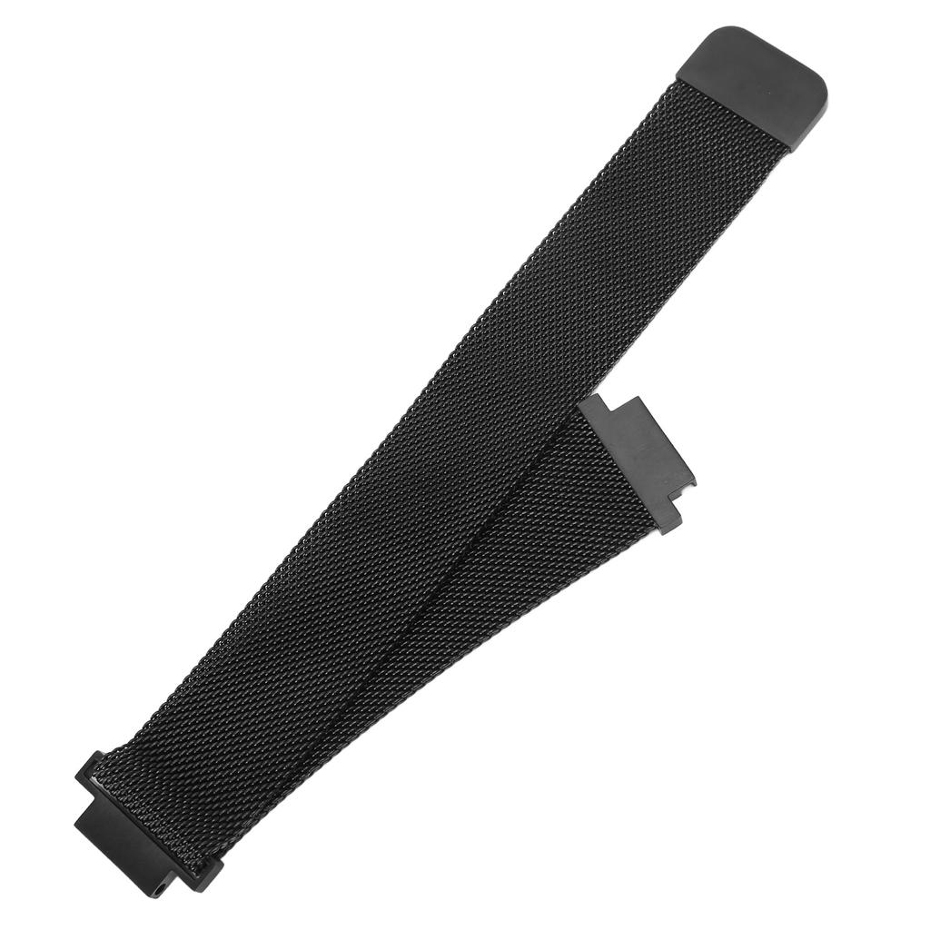 15mm Smartwatch Band Wrist Strap Stainless Steel Magnetic Buckle with Lug Linker for Amazfit 2
