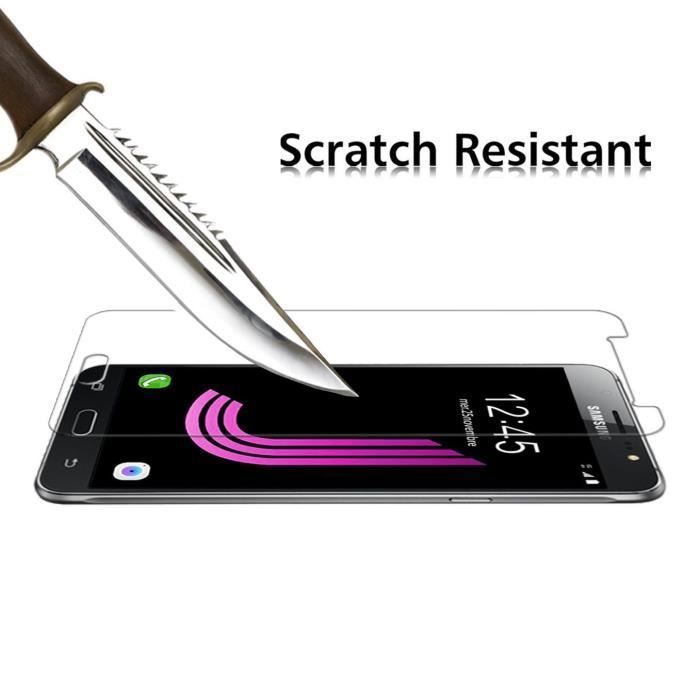 Coque pour Samsung Galaxy J7 2016 J710 - Silicone Transparent + Verre Trempé Film Protection Ecran [Phonillico®]