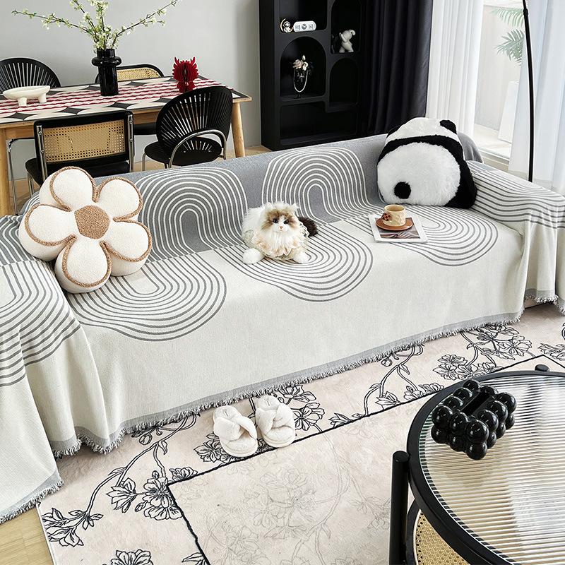 Высококачественное шенилловое покрывало для дивана, новый чехол для подушки, одеяло, полный всевключающий универсальный чехол