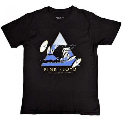 Pink Floyd Футболка унисекс для взрослых с принтом «Тающие часы» из хлопка