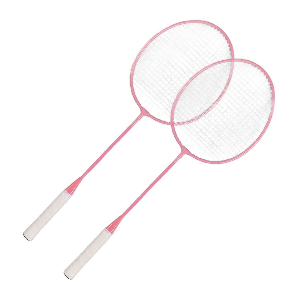 K1134 Набор ракеток для бадминтона, набор ракеток для бадминтона из сплава железа с ведром для хранения, сумка для хранения
