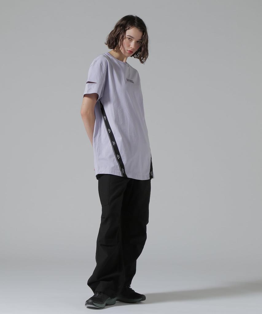 AVIREX CUFFS OPEN LOGO TAPE EMBROIDERED ONEPIECE F 080 purple 783-5117603