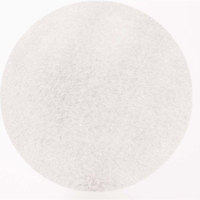 Set de table - DECORLINE - 38 cm pvc tortilla - Blanc