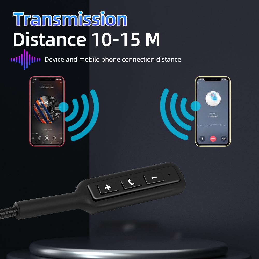 Kebidumei Мотошлем Гарнитура Bluetooth 5.0 Динамик Ультратонкие мотоциклетные наушники BT 5.0 Беспроводные наушники для катания на лыжах Громкая связь Вызов Воспроизведение музыки