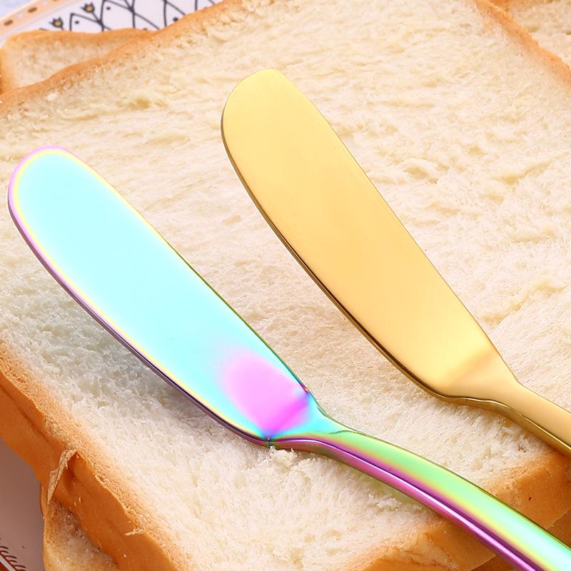 304 Stainless Steel Butter Knife, Cheese Jam Cream Spreader, Flatware Breakfast Tools