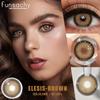 FUNSACHY 1 Pair Brown Color Series Contact Lenses for Eyes Fashion Natural Lenses High Quality Soft Lens Cosmetics Pupils Yearly