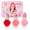 Розовый набор для ногтей "Little Bling Tin Case" от Secret Jouju, Детские ногти, Снимаемый лак для ногтей, Аквалаковый лак для ногтей, От 4 лет, Подарок для принцессы