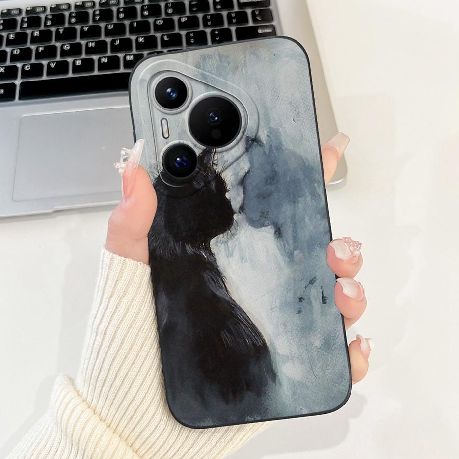 Чехол для Huawei Pura 70 Pro Plus HBN-AL10 Милый Чехол с Рисунком Конфет Мягкий Силиконовый Чехол для Huawei Pura 70 Ultra Pura70 Pro+ Корпус