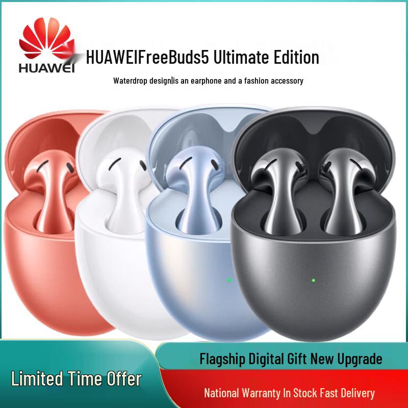 Huawei FreeBuds 5 Ultimate Edition Semi-in-Ear Noise Cancelling Bluetooth Earbuds