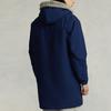 Polo Ralph Lauren Ss22 Solid Color Logo Single-Breasted Hooded Jacket Men Jackets Blue MNPOOTW16020810-400