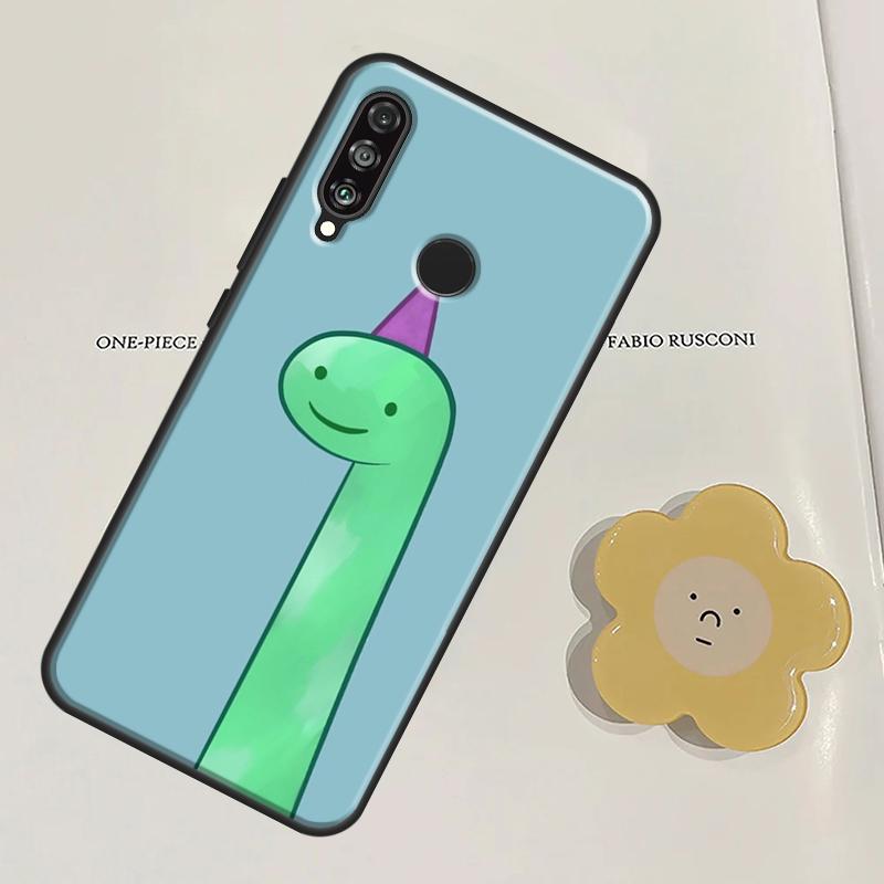 Cartoon Dinosaur For Huawei Nova Y60 Y70 Y90 Y61 Y91 3i 7i 8i 11i Nova 11 9 10 SE P20 P40 Lite P30 Pro Case