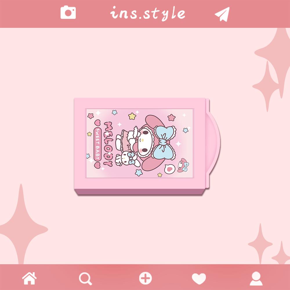 Кавайи волшебная коробочка cinnamoroll kuromi пенал для хранения ластиков детская милая студенческая my melody мультяшные детские игрушки маленький подарок ПВХ