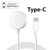 Оригинальное беспроводное зарядное устройство для iWatch USB C для iWatch Series 9 8 7 SE 6 5 4 3 2 1, магнитный кабель для быстрой зарядки, аксессуары