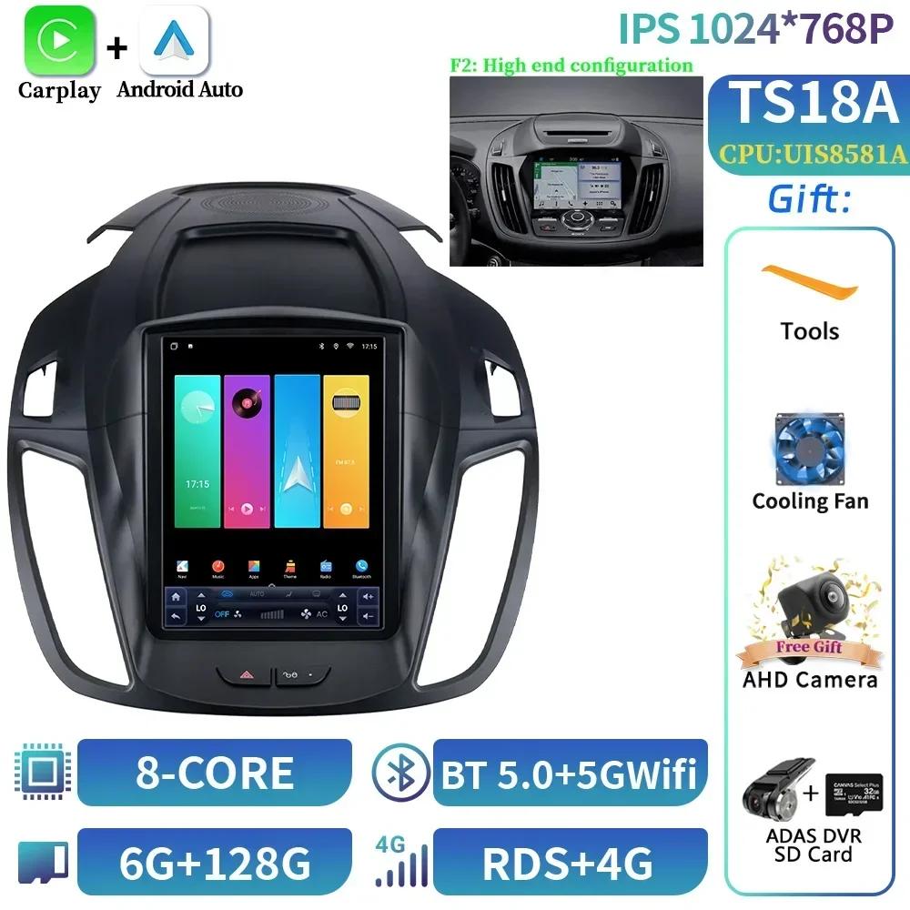 9,7-дюймовый Android автомобильный стерео радио мультимедийный видеоплеер для Ford Kuga 2 Escape 3 2012-2019 навигация Carplay автомобильный экран