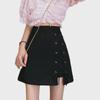 New Black A-Line High Waist Skirts for Women and Girls - Spring & Summer Design