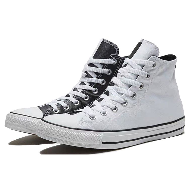 Converse Chuck Taylor All Star Simple Comfortable High Top Canvas Shoes Unisex Sneakers Black White 163235C