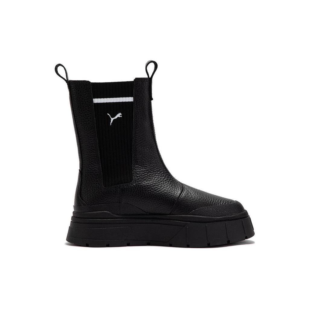 (WMNS) Женские ботинки-челси PUMA Mayze Stack 'Черный' 386742-02