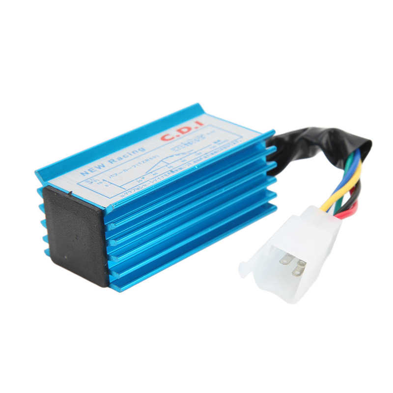 5pin CDI Igniter Stainless Steel CDI Box Unit Module Replacement for DY100 50cc 90cc CDI Igniter Module