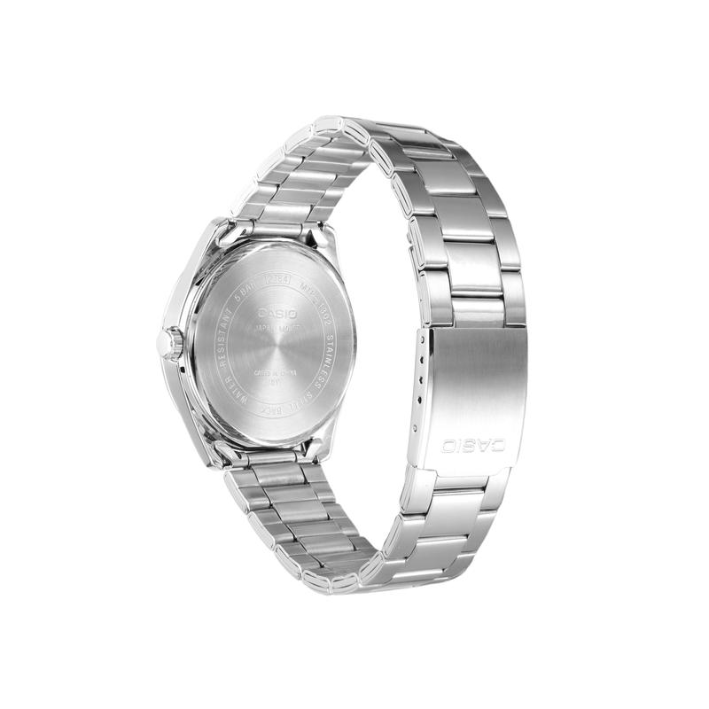 Casio Серия STANDARD Серия Сердце из стали Бизнес Кварцевый механизм Стальной ремешок Японские и корейские часы Мужские часы Черные MTP-1302D-1A2