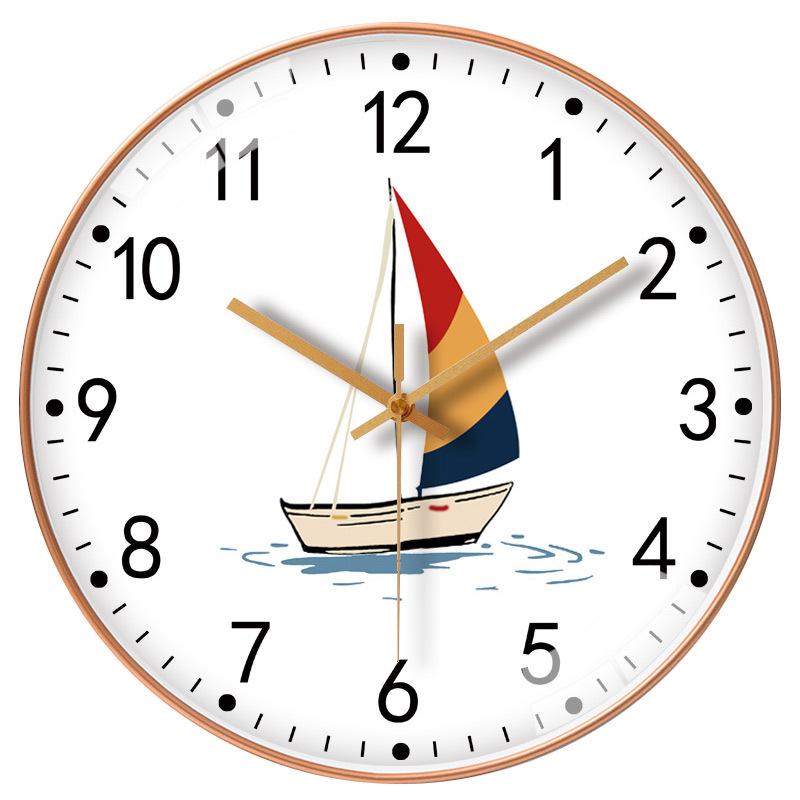 10-дюймовые 25 см креативные часы с попугаями для гостиной, простые настенные кварцевые часы, популярные в интернете бесшумные часы