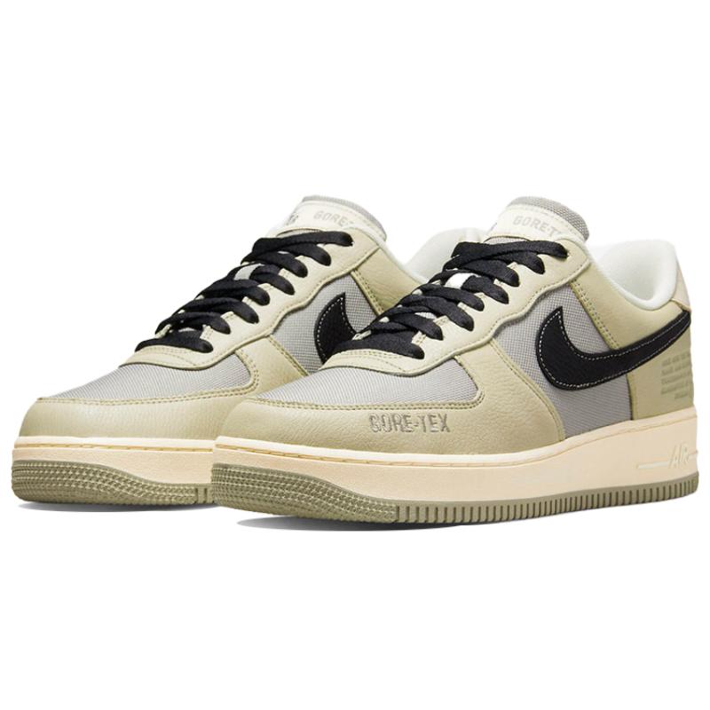 Nike Кроссовки Air Force 1 Low Gore Tex Оливковые Черные DO2760-206