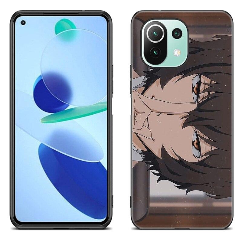 Чехол с изображением аниме Bungou Stray Dogs Dazai Osamu для Xiaomi Mi 11 Lite NE 11i 10T 11T Pro A2 A3 Lite POCO F3 M3 M4 C31 X3 Pro NFC GT