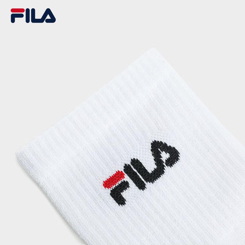 FILA Men's Mid-Calf Sports Socks - 3 Pair Pack