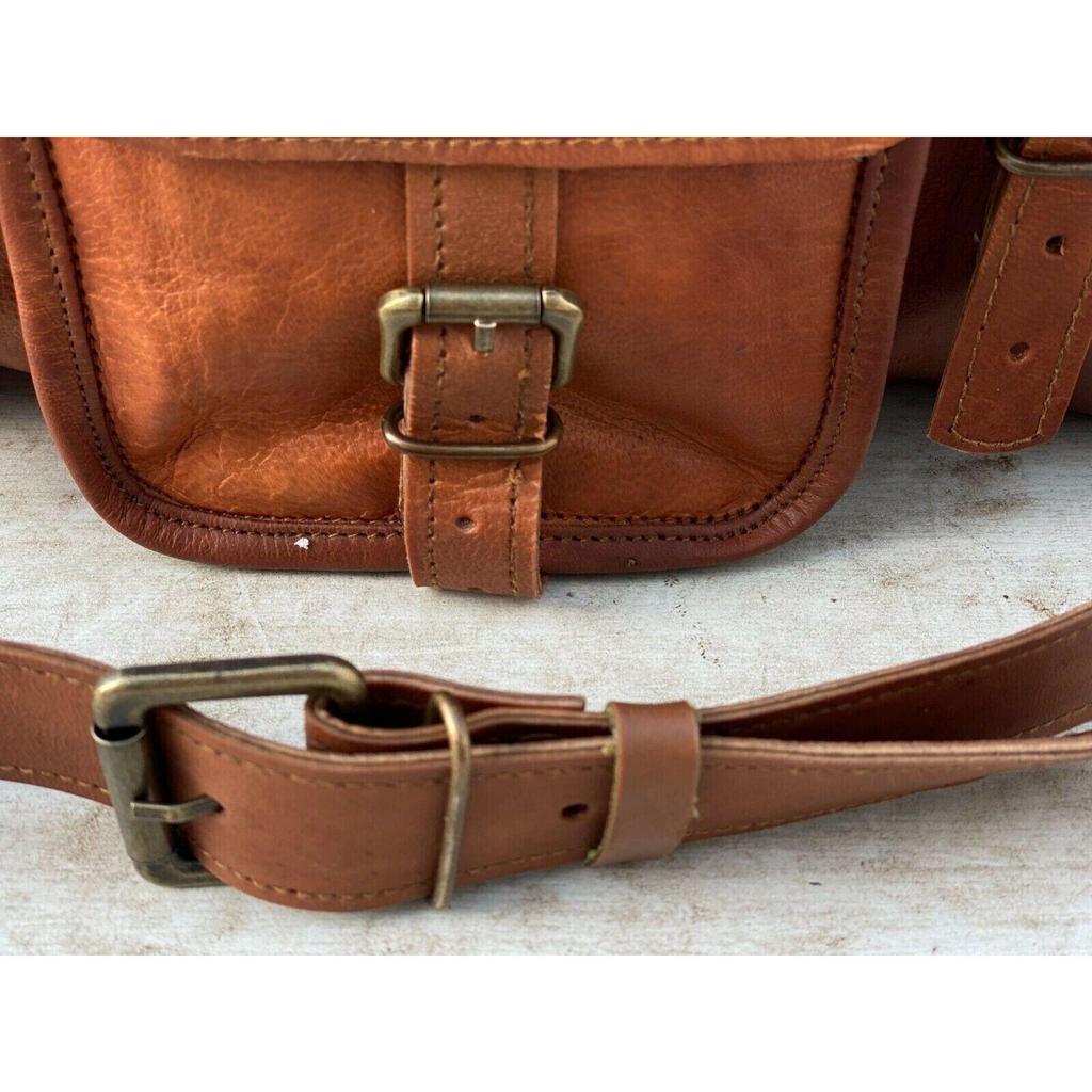 14-дюймовая женская кожаная сумка через плечо Tote Purse Handbag Crossbody Satchel