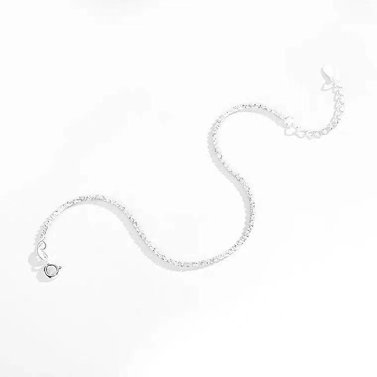 Браслет из стерлингового серебра 925 пробы «Звездное небо» для женщин - Летний корейский стиль мори, простые и модные украшения для рук