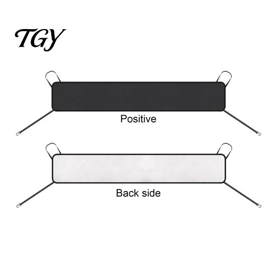 All Weather Protection for Car Windshield Leaf Guard Cover, Rain Gutter Dustproof Protector Outdoor Vehicle Cover Leaves Wiper Area, Double-Sided