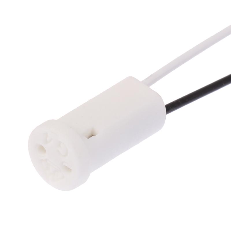 10 шт./лот G4 патрон лампы 10 см/20 см белый/черный G4 патрон лампы для светодиодных головок лампочка галогенная лампочка патрон