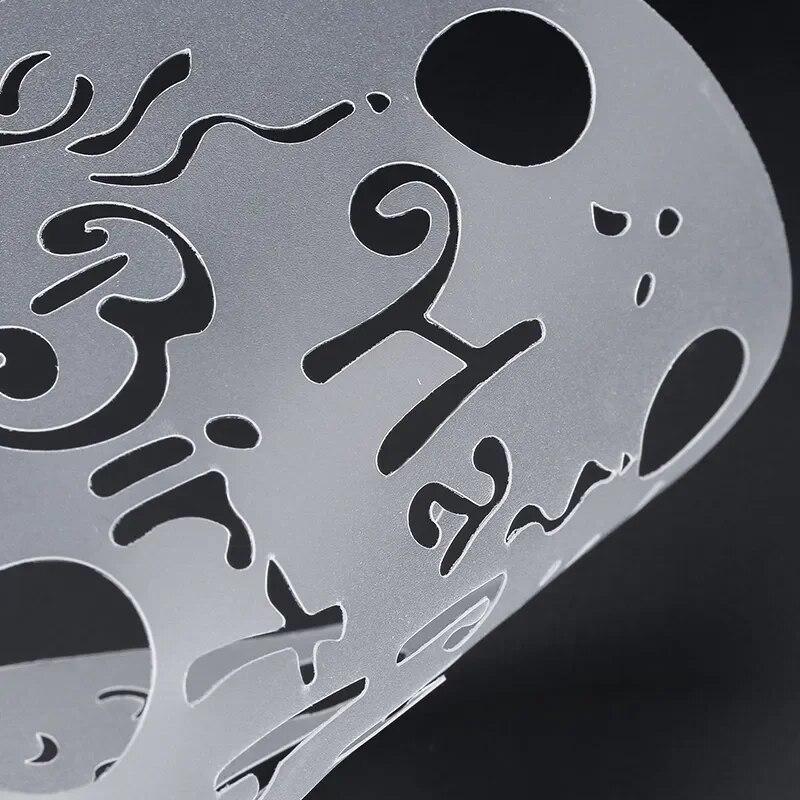 4 шт. трафареты для цветочного торта, пластиковая распылительная форма, украшение для торта на день рождения, свадебный торт, хлебобулочные инструменты, форма для выпечки «сделай сам», форма для помадки