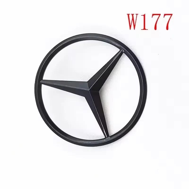 2026 Hot Black A45S Logo Turbo 4MATIC Car Rear Star Sticker Trunk AMG Emblem for Mercedes Benz a 45S AMG W177 1pcs Auto Accessories